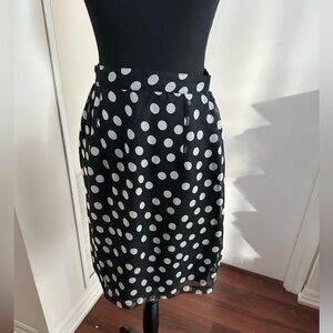 Vintage polkadot skirt